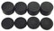 8 PCS Controller Daumen Griffe Thumbstick Set für PS5/PS4/PS3/PS2/Xbox 360/Xbox One, Silikon Analog Stick Abdeckungen Joystick Controller Kappen