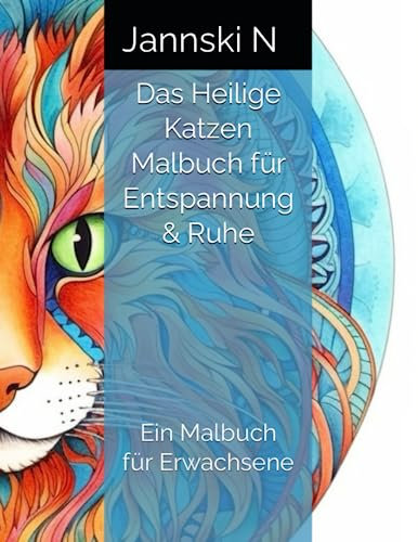 Das Heilige Katzen Malbuch für Entspannung & Ruhe: Ein Malbuch für Erwachsene