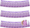 TONIFUL Metallic-Folien-Fransengirlande, Hellviolett, Wandbehang, Lametta-Fransenbanner für Auto-Parade, Brautparty, Hochzeit, Geburtstag, Ostern, Abschlussfeier, Urlaub, Party-Dekoration (9 m)