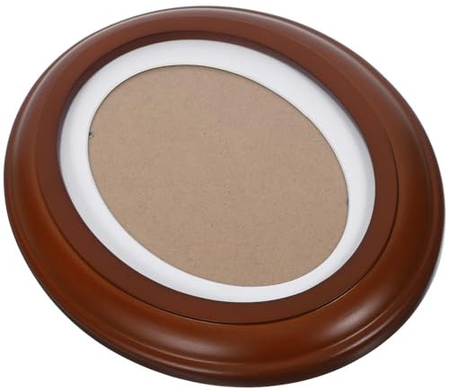 ABOOFAN Klassischer Ovaler Holz-Bilderrahmen Wanddekoration Klassischer Ovaler Holz-Bilderrahmen Fotorahmen Nahtloser Und 17 8 Cm