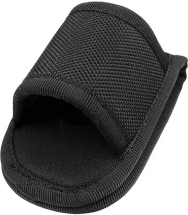 Wzhtuzi Taschenlampen Holster, Taschenlampen Tasche, Nylon Oben Offen Taschenlampenhalter, Kompakt Lampenhalter, passend für bis zu 2,5 cm Standard-D-Zellen-Taschenlampen