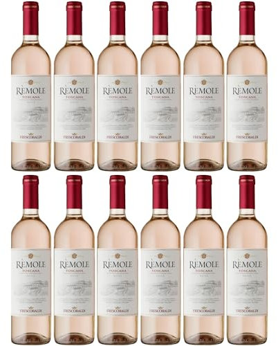 Frescobaldi Rèmole Rosato Toscana IGT Rosé Wein Trocken Toskana inkl. FeinWert E-Book (12 x 0,75l)
