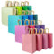 Gcardist Medium 16Pcs Krafttaschen mit Griffen 27x21x11cm Geschenktaschen 16 Verschiedene Senior Tiefe Farbe Taschen Mehrfachverwendung (mittlere Größe, 7.6x4.75x10.5 inch)