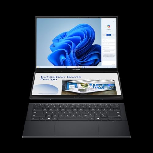 ASUS Zenbook Duo UX8406CA-QL194W・Intel Core Ultra 9・35,6 cm (14)・1920 x 1200 Pixel・32 GB・1 TB・Windows 11 Home (90NB14X1-M00A60)