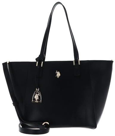 U.S. Polo Assn. Schultertasche Jones Shopping Bag Black schwarz