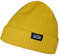 SAEBIS Ribbed Beanie Damen und Herren - Unisex Klassische Strickmütze - Classic warme Mütze für das ganze Jahr - Kopfbedeckung - (Sonnengelb)