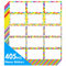405 Stück Entzückende Namensschild-Aufkleber, 5 Regenbogenfarben-Designs für Themenpartys, Schule, Büro, Zuhause (7,6 x 5 cm)
