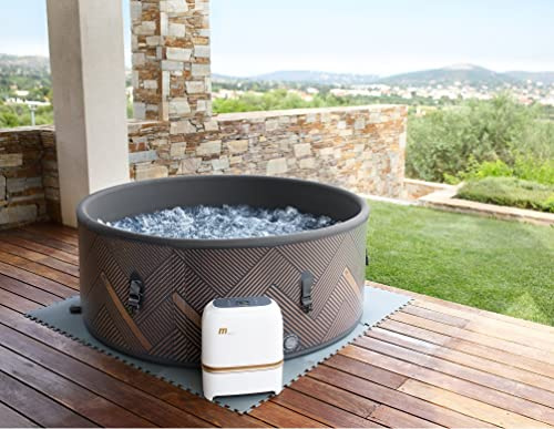 Arredo Minipcina Hydromassage, selbstaufblasend, mit Heizung und Multifunktions-Fernbedienung (Minipcina Spa Mono Plus)