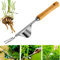 Garden Weeder Tool – Stainless Steel Manual Weed Digger Tool with Long Handle for Gardening, Lawn, Grass & Patio Cracks – Durable & Easy Garden Tools Weeder to Use for Precise Weed Removal