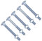 TERF® M6 X 150mm Cup Square Carriage Bolt and Nut M6 (6mm) X 150mm Coach Bolts with Hexagon Nuts - Pack of 10