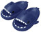 bolukets Ciabatte Squalo Donna Uomo Ciabatte Mare Estive Comode da Casa Pantofole Antiscivolo Originali Carine Ciabatte Shark Slippers Slides per Piscina, Blu Cobalto, 46/47 EU