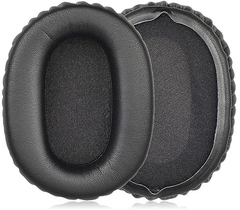 JHZZWJ Ersatz Ohrpolster für Sony WH-CH700N CH710 CH720 ZX770BN 780DC Ohrpolster aus Kunst Leder Black
