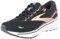 Brooks Damen Ghost 15 Sneaker, Black Orange Raspberry, 39 EU