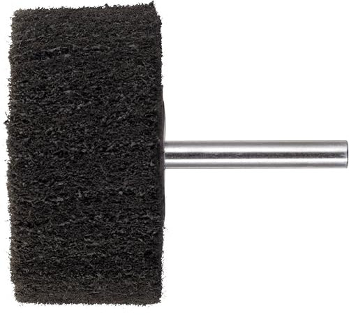 LUKAS-ERZETT 10 x Fächerschleifer SFV für Edelstahl 60x40 mm Schaft 6 mm Siliciumcarbid Korn 280-21,5x13x11,5cm