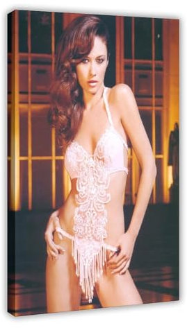 Diempi AhCor Olga Kurylenko Poster (27) Leinwand Poster Schlafzimmer Dekor Sport Landschaft Büro Zimmer Dekor Geschenk Rahmenstil 60 x 90 cm