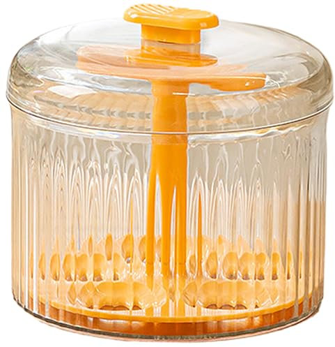 Polpetta maestro, produttore di polpette da 5x4 pollici che il produttore di palline di carne traslucido può creare 5 pezzi alla volta estruso stampo di polpette con coperchi facili da pulire la polp