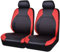 Auto Vordersitzbezüge aus Sitzbezüge Auto Passform für Fiat Punto Tipo Sedci Aegea Freemont Fullback Panda Strada Uno Linea Viaggio Sitzbezüge Auto Vordersitze Stück Autositzbezüge Leder Universal Set