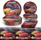 Partygeschirr Set Kinder, Rennwagen Party Geschirr, Rennwagen Geburtstag Supplies, Partygeschirr Set, für Kinder Geburtstag Party Supplies