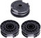 Daaxing 3 bobine di filo di ricambio per decespugliatore Greenworks G40ltk2/ G40ltk2x / G40lt / 2101507, filo di nylon 9 m di diametro 1,65 mm diametro della filettatura