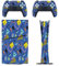 Retro 80er Jahre Stil kompatibel mit PS5 Slim Konsole Skin und Controller Digital Edition Skins Set, präzise Passform und einfache Installation