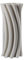XQSXDKXQ Weiße Keramikvase 3D Spirale Blumenvase Moderne kleine Vase für Zuhause Wohnzimmer Tisch Bauernhof Büro (Weiß),Weiß