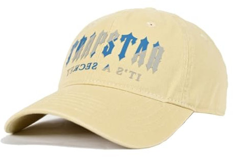 SHEMINES Trapstars Baseballkappe für Herren, klassisch, Sport, Freizeit, Sommer, bedruckt, klassische Snapback-Mütze, khaki, Einheitsgröße