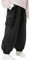 SnowElve Herren Baggy-Cargo-Skihose, super Baggy, Snowboard, Schneehose, isoliert, lockere Hose, Sport, wasserdicht (GT0039, BK, S)