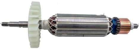 Armature Rotor Anchor，Compatible for DEWALT DWE8101S DWE8100S DWE8100T DWE8101T DWE8110S DWE8111S AC220V-240V Angle Grinder Replacement(Armature)
