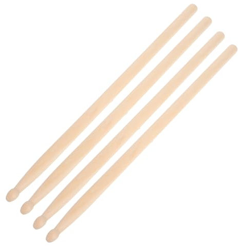 TOBBOMEY 2paires De Batterie De Pour Batterie Acoustique Et Jazz Accessoires De Percussion Pour