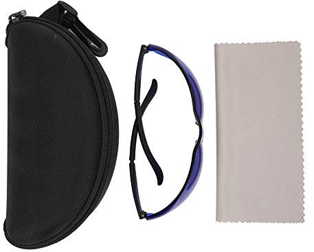 Golfball-Finder-Brille, weites Sichtfeld, Outdoor-Sport-Sonnenbrille für Golfer, leichtes PC-Material, mit Brillenetui und Reinigungstuch