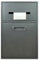 HADECOLL Waterproof Recessed Shower Niche, Stainless Steel Bathroom Storage, No Tile Installation Needed, Concealed Shower Panel Solution,Grey30X50X14Cm