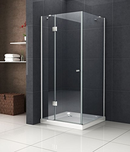 Duschkabine RECREO 90 x 90 x 190 cm ohne Duschtasse