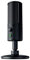 Razer Seiren X USB-Streaming-Mikrofon, Profi-Qualität, integrierte Stoßdämpfer-Halterung, Supernieren-Richtcharakteristik, eloxiertes Aluminium Matte Black