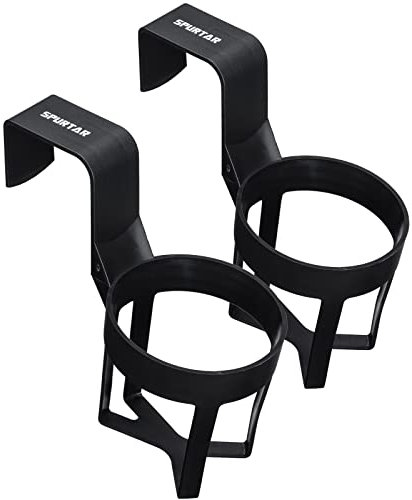 2pc Black Auto Car Vehicle Drink Cup Holders Can Bottle Container Hook for Truck Interior, Window Dash Mount