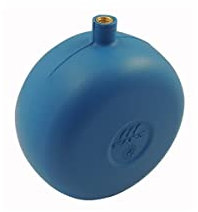 Boule plastique pour robinet flotteur à tige filetée