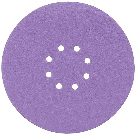 Trend Aluminium Oxide 225mm Random Orbit 120 Grit Abrasive Sanding Disc, AB/225/120A, Pack of 10