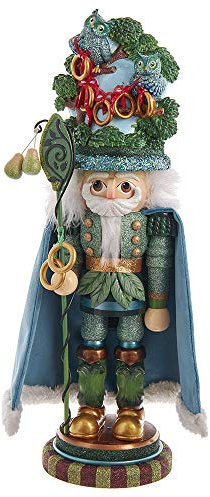 Kurt S. Adler Hollywood Cinq Anneaux dorés Casse-Noisette, Multicolore