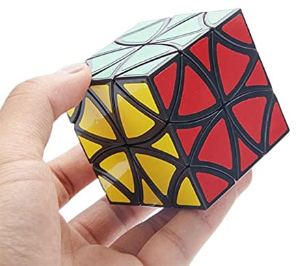 Yealvin Curvy Copter Puzzle Cube, Hubschrauber Twisty Toy Butterfly Magic Cube Brain Teasers Creative Gifts
