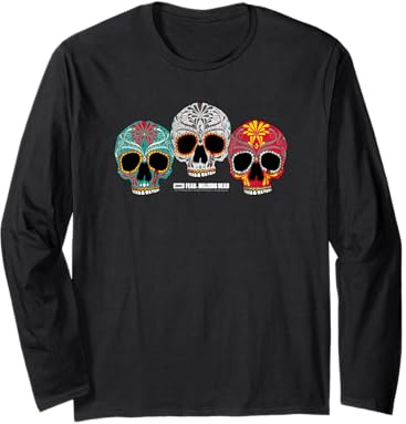 Fear The Walking Dead Three Skull Langarmshirt