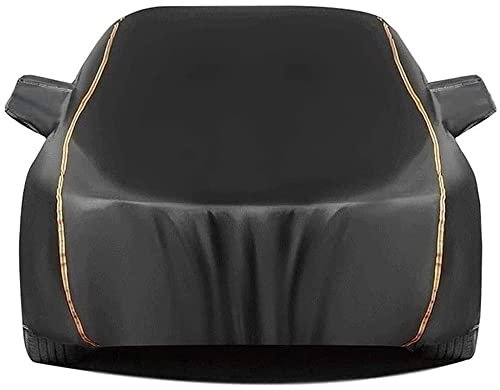 Autoabdeckung for Mercedes-Benz SL-Klasse R129 R230 R231 |wasserdichte Flammhemmende Autoplane for Den Außenbereich, for Innenfahrzeuge, Universelle Autoschutzabdeckung (Color : Black, Size : R230)