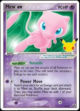 Pokemon - Mew ex - 88/92 - Celebrations Classic Collection