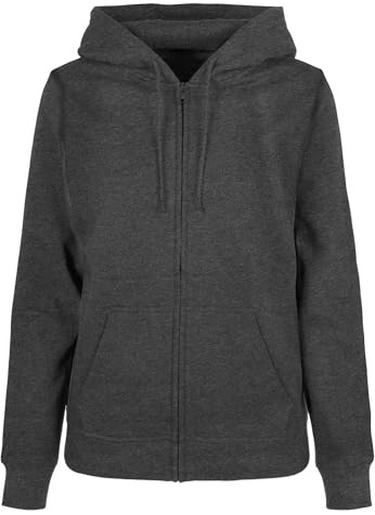 Build Your Brand Damen Bb009-ladies Basic Zip Hoody Hooded Sweatshirt (1er Pack)