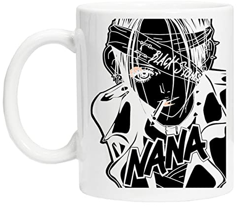 Nana Wiederverwendbare Tasse aus weißem Glas für Tee und Kaffee Coffe Cup