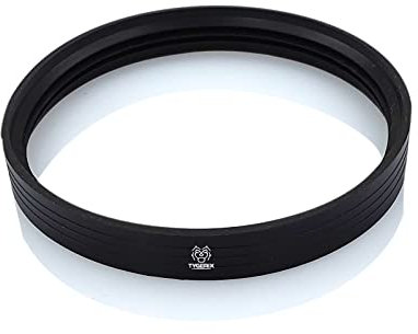 TYGERIX® 2 juntas de silicona de 200 mm para conductos de humos | Altura 9 mm | Juntas de triple labio certificadas | Perfecta adherencia y estanqueidad | excepcional resistencia al calor