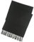 GANT Unisex. Wool Scarf Schal, Black, OneSize