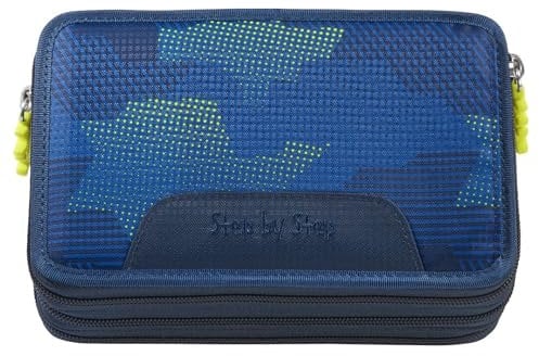 Step by Step XXL-Mäppchen „Fire Engine Brandon, blau, 43-teilig bestückt, 1. bis 4. Klasse