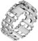 Hapysen 29-in-1 Multitools Edelstahl-Werkzeug, tragbares Armband für Herren, kompatibel mit Apple Watch Ultra 1 & 2, Survival, Camping, Reisen, Multitools Uhrenarmband, Silber