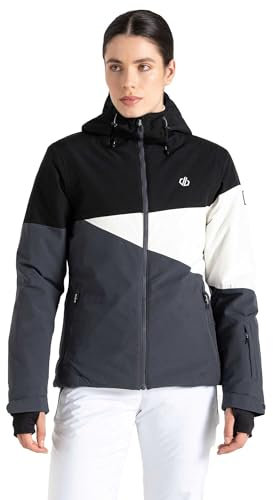Dare2b Damen Womens Ice Iii Jacket Skijacke, schwarz grau, 44