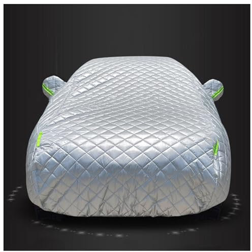 CUCUKAKA Autogarage Verdicken Faltbar, Mobile Garage Auto mit Reißverschluss und Reflektierende schützt vor Frost, Schnee und Sonne,2M/157 * 69 * 61in(400 * 175 * 155cm)