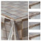 laro Premium Line 0,3mm weich transparente Tischdecke Folie Transparent Muster Tischschutz Schutzfolie Abwaschbar PVC, Muster:Folie Transparent Karo, Größe:140x300
